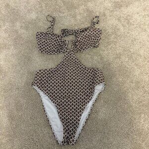 One Piece Bathing Suit with Cutouts